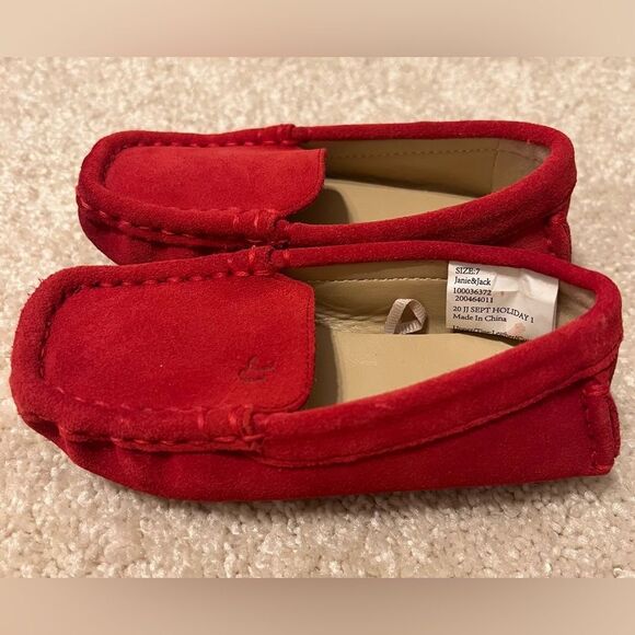 JANIE AND JACK SUEDE DRIVING SHOES - Picture 1 of 3